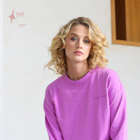 RELAX & RENEW Gigi Sweater - Purple