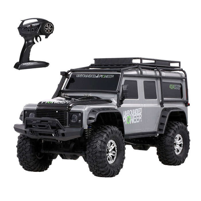 s-idee® RC Truck gray remote controlled LED lights 15 km/h 1:10