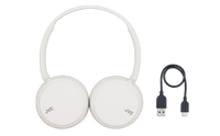 JVC DEEPBASS WIRELESS HEADPHONES (WHITE)