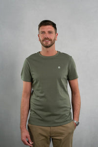 Hills Clothing : Green Cotton T-Shirt