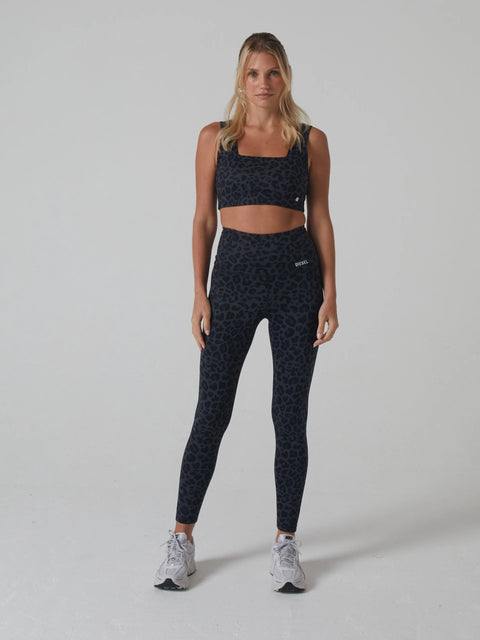 DIESEL Hunter Ultra High Rise Leggings - Leopard print