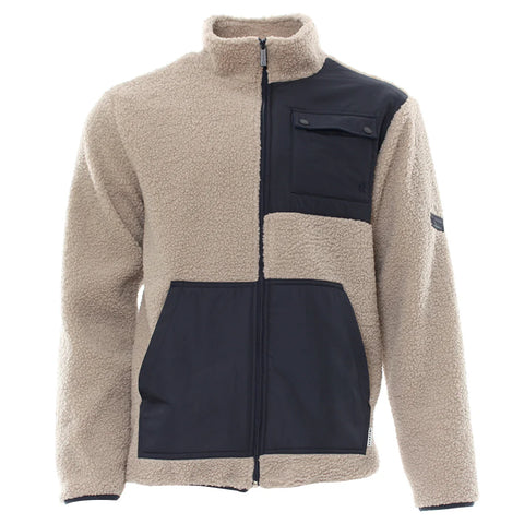 KENROW Men's Harper Teddy Fleece - Cream