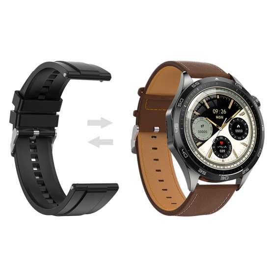 HOCO Y21 AMOLED SMART WATCH (METAL GRAY) (CALL VERSION)