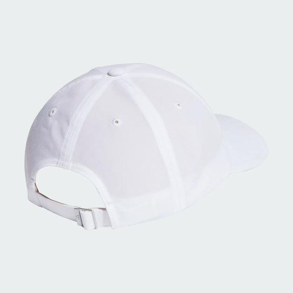 ADIDAS : Running Essentials Aeroready Six Panel Baseball Cap  - White