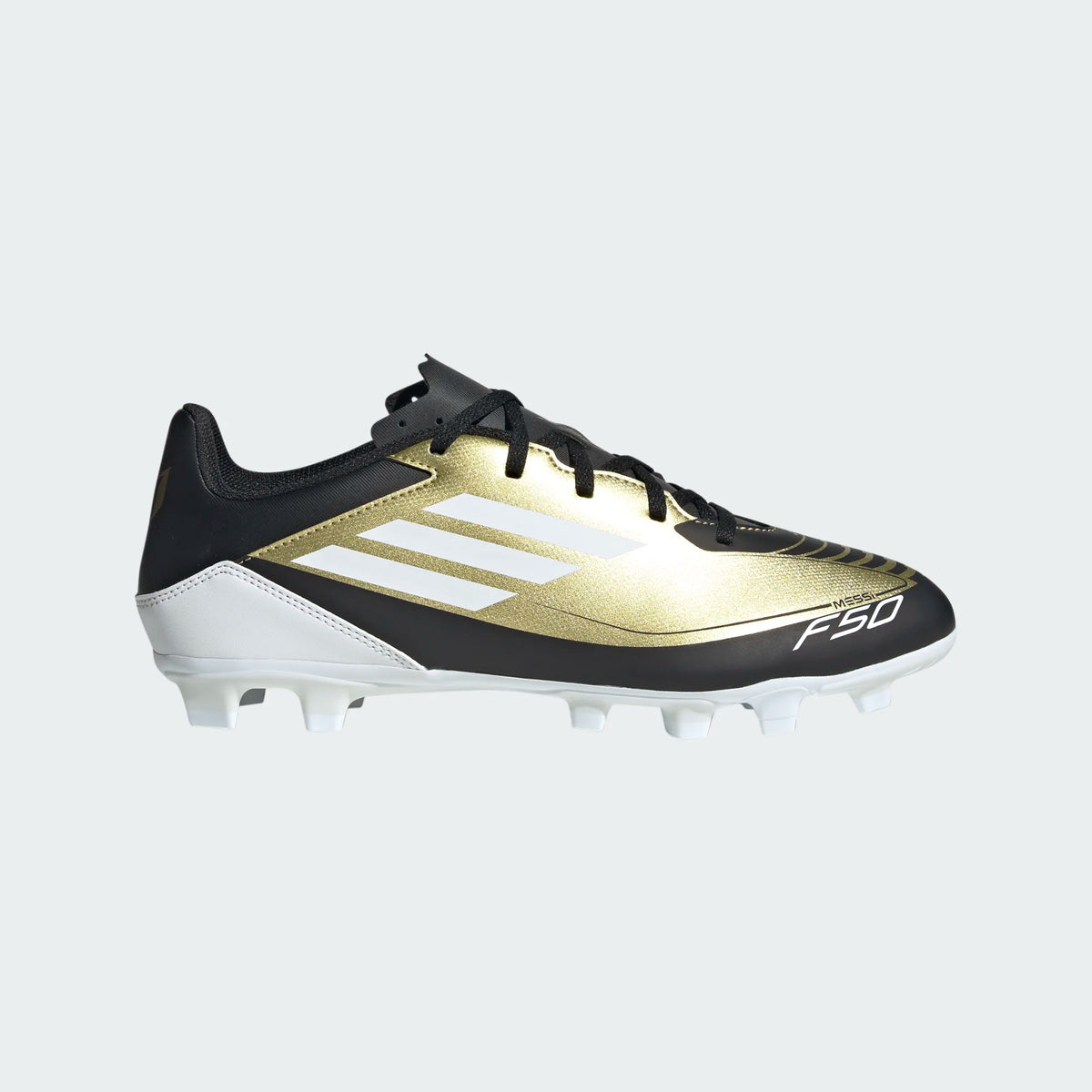 ADIDAS : F50 Club Predator Flexible Ground Messi Football Boots - Gold