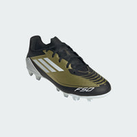 ADIDAS : F50 Club Predator Flexible Ground Messi Football Boots - Gold