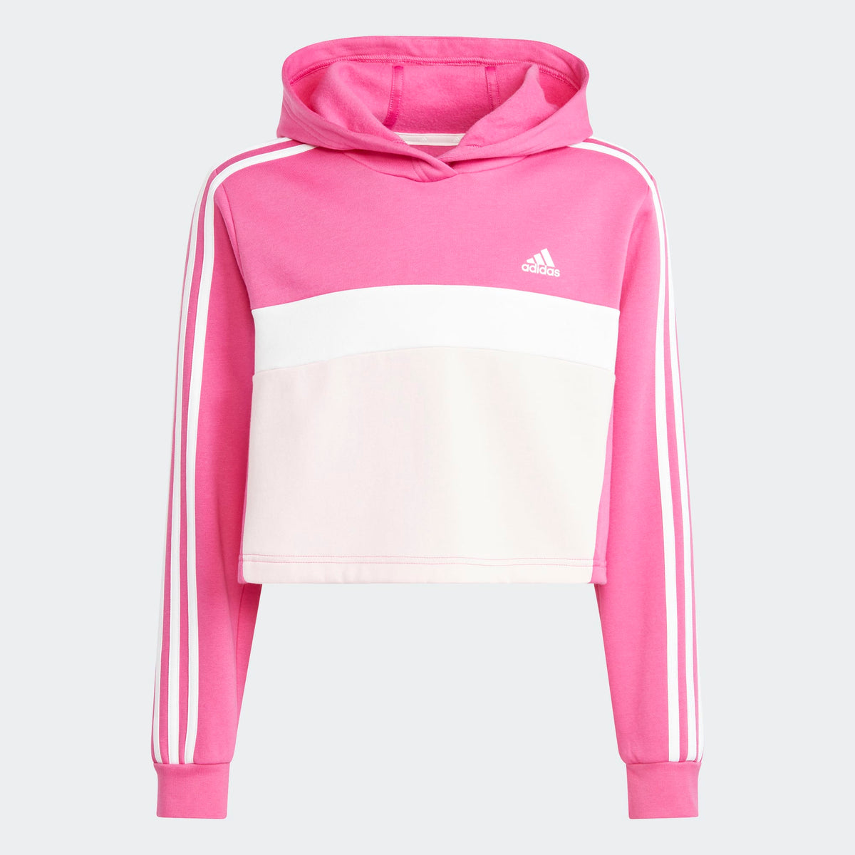 ADIDAS : Girls 3S Tiberio Hooded Tracksuit