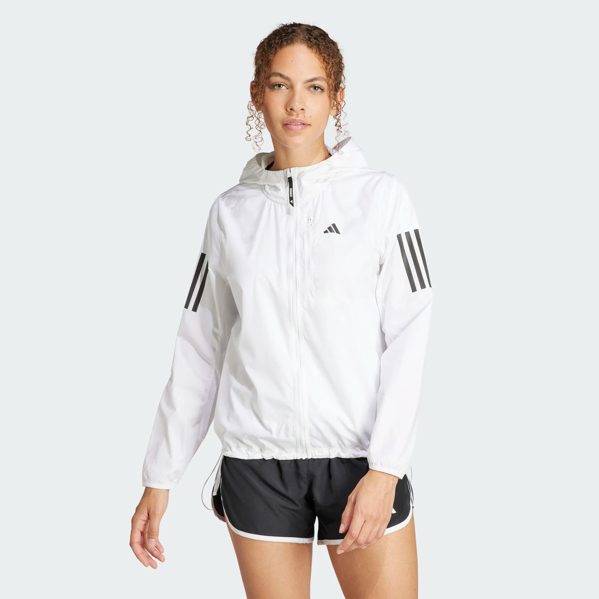 ADIDAS : Own The Run Ladies Jacket - White