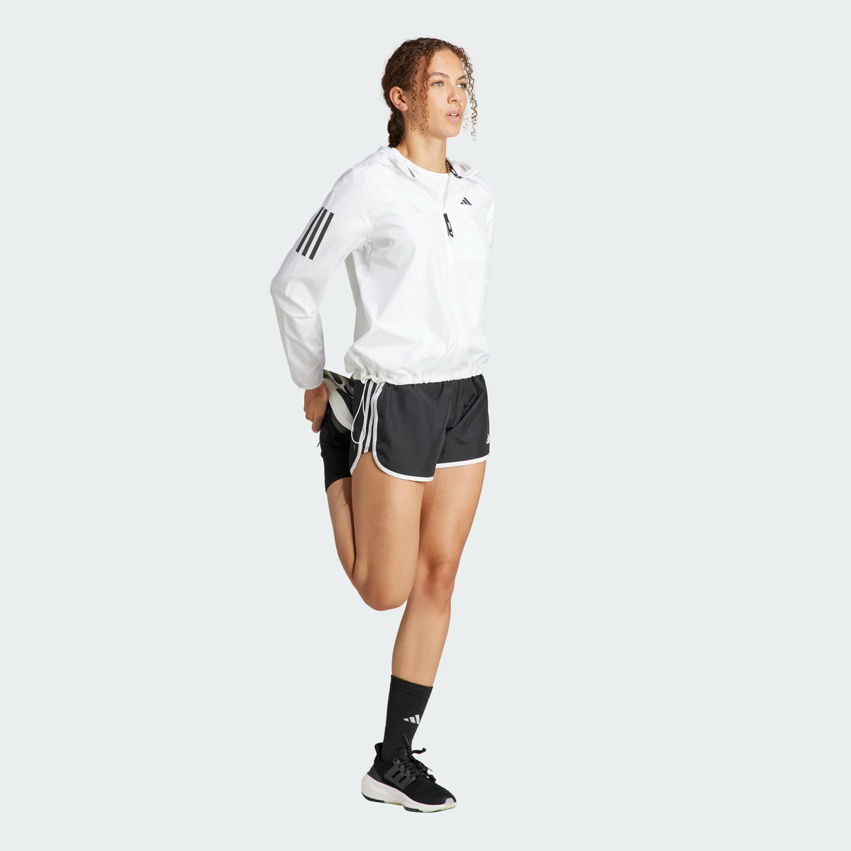 ADIDAS : Own The Run Ladies Jacket - White