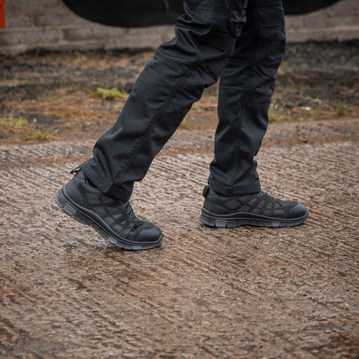 XPERT : Xpert Charge S3 Safety Trainers - Black