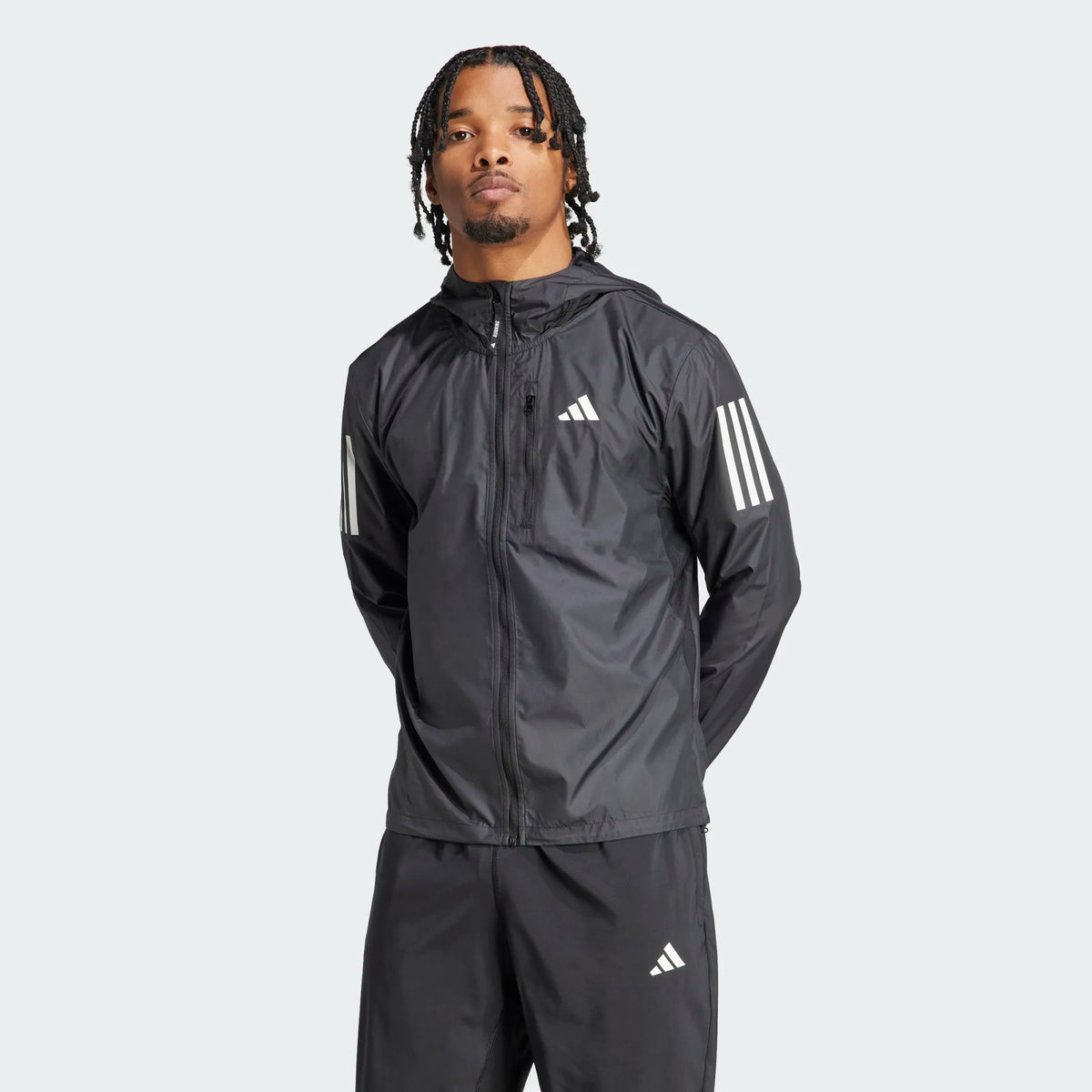 ADIDAS : Own The Run Jacket - Black