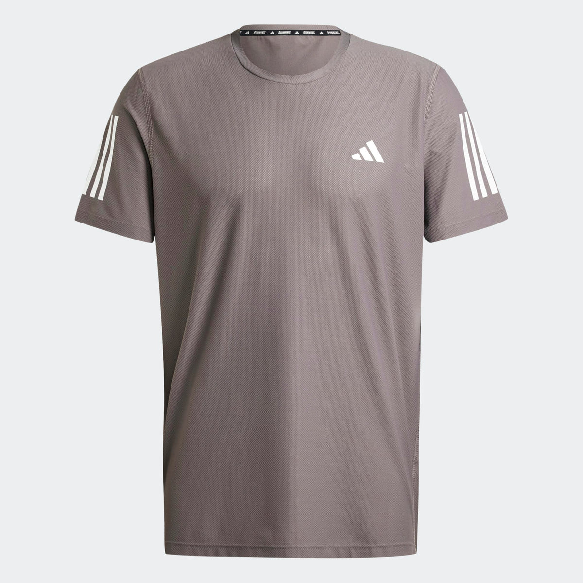 ADIDAS : Own The Run T-Shirt - Charcoal