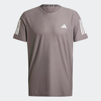 ADIDAS : Own The Run T-Shirt - Charcoal