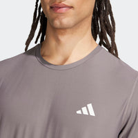 ADIDAS : Own The Run T-Shirt - Charcoal