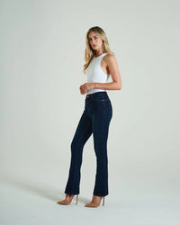 DIESEL : Gina High Rise Bootleg Jeans - Indigo Blue