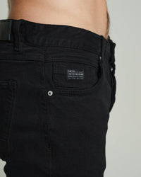 DIESEL : Holden Tapered Jeans - Black