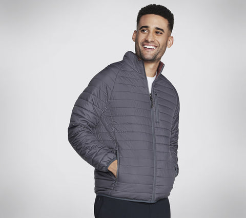 SKECHERS Men's Go Shield Altitude Reversible Jacket