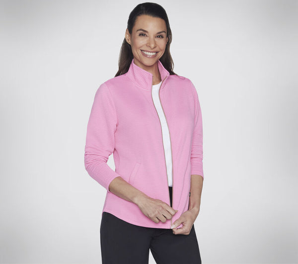 SKECHERS : Go Walk Hoodless Hoodie - Pink