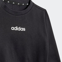 ADIDAS Infant Linear Fleece Tracksuit - Black