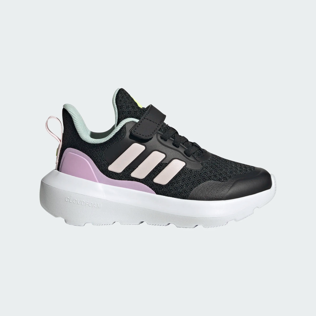 ADIDAS Fortarun Kids’ Shoes - Black/Lilac