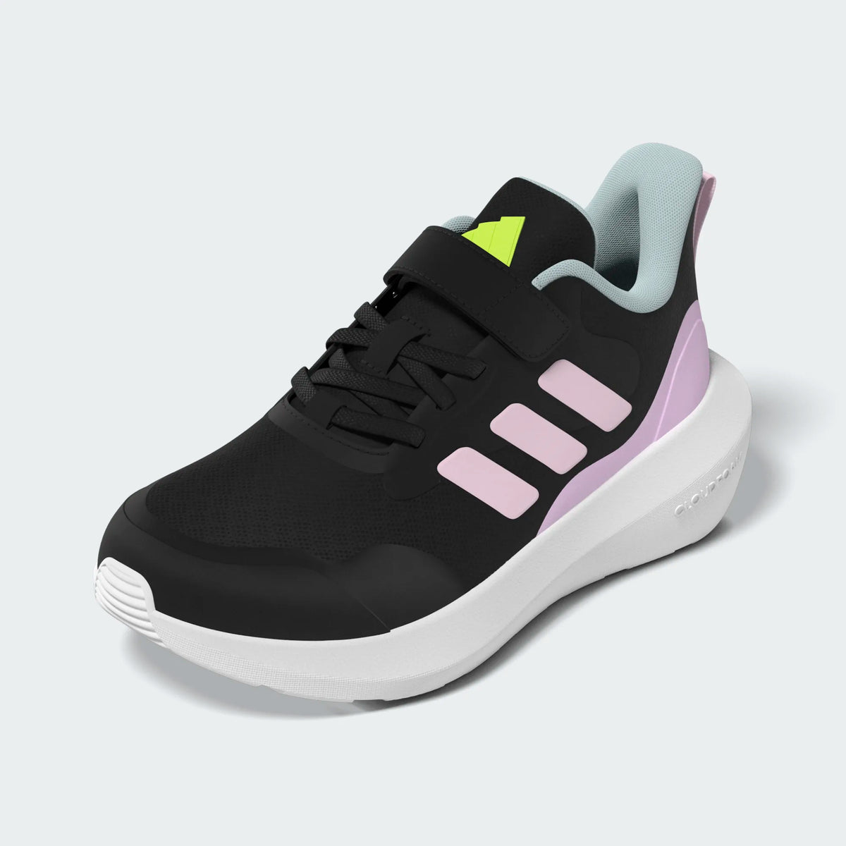 ADIDAS Fortarun Kids’ Shoes - Black/Lilac