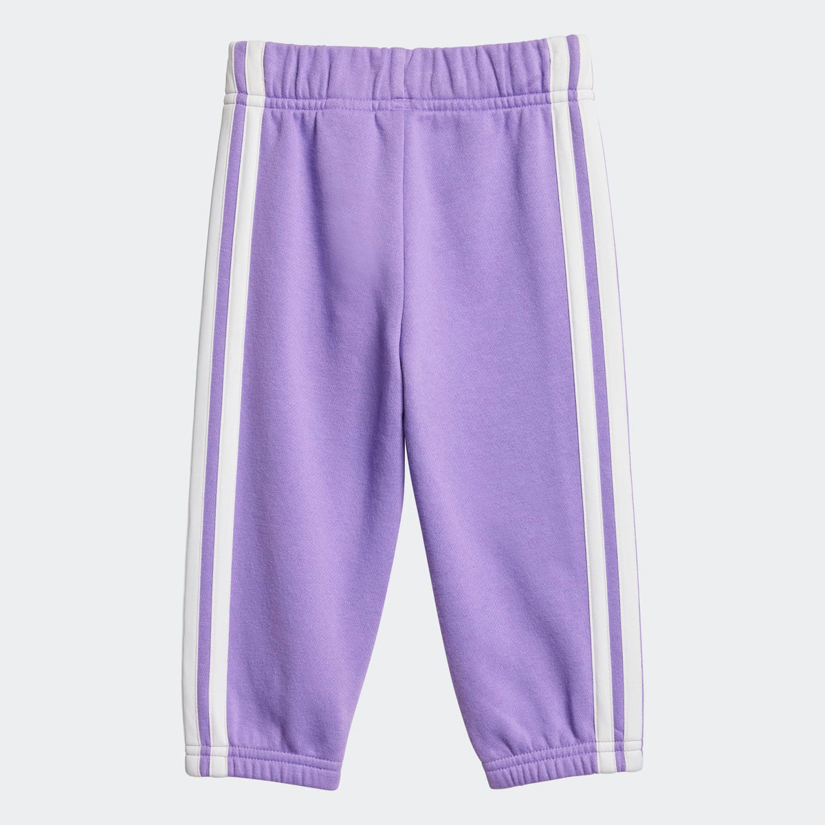 ADIDAS Infant Girls 3S Tiberio Fleece Tracksuit - Pink/Purple