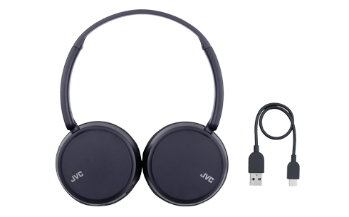 JVC DEEPBASS WIRELESS HEADPONES  (WHITE)