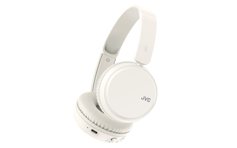 JVC DEEPBASS WIRELESS HEADPHONES (WHITE)