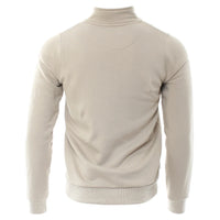 KENROW Men's Jerald Half Zip Jumper - Cream