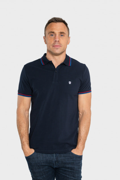 XV KINGS : Tommy Bowe Loskop Polo - Navy