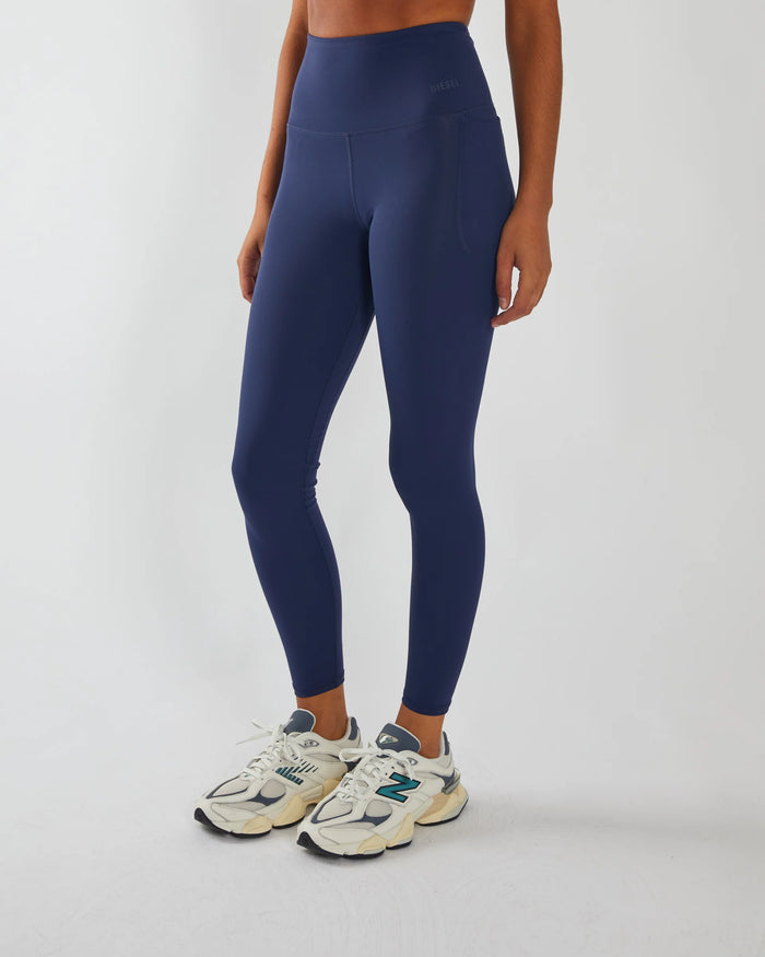 DIESEL Odessa Ultra High Rise Leggings - Navy