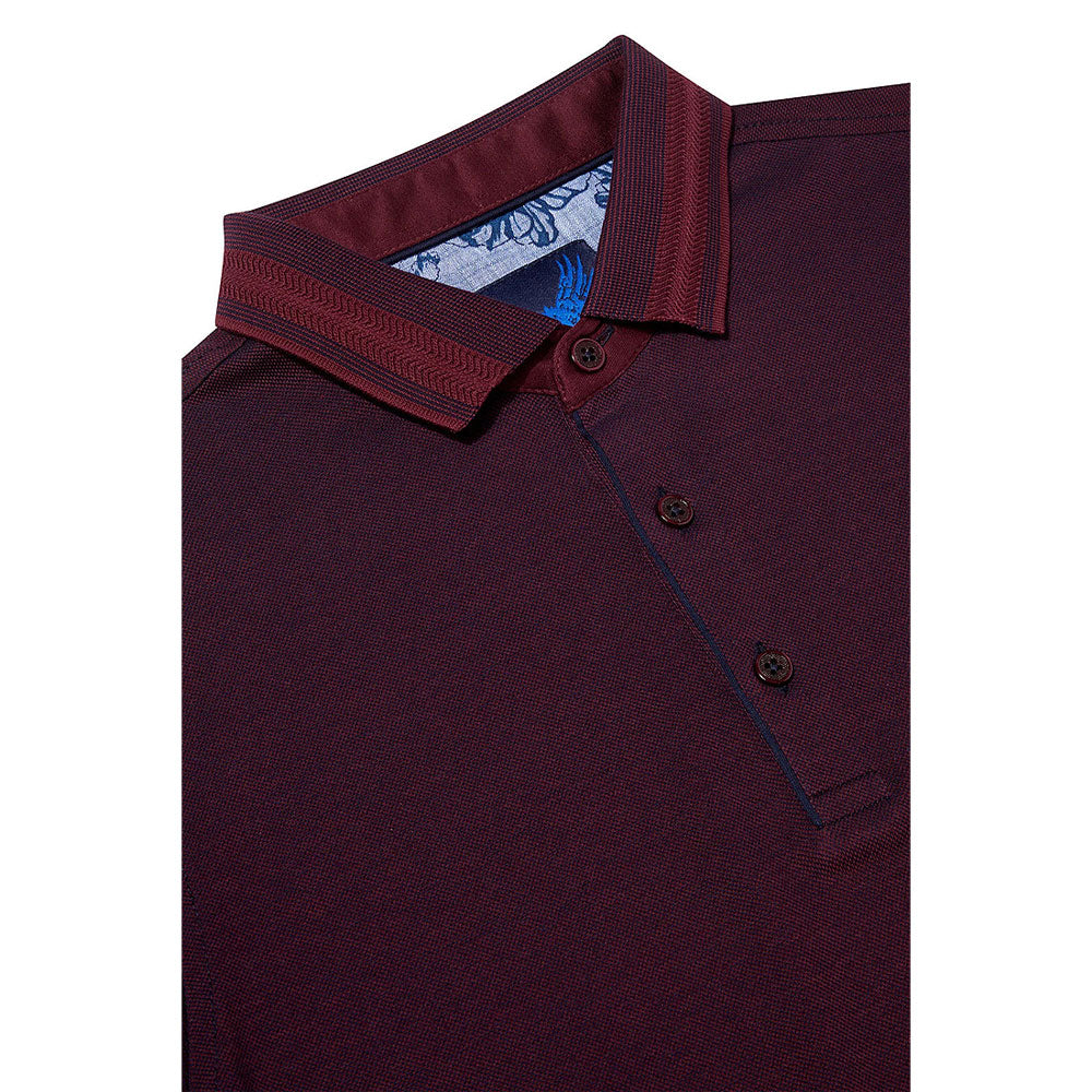 BENETTI Nathan Polo Shirt - Wine Red