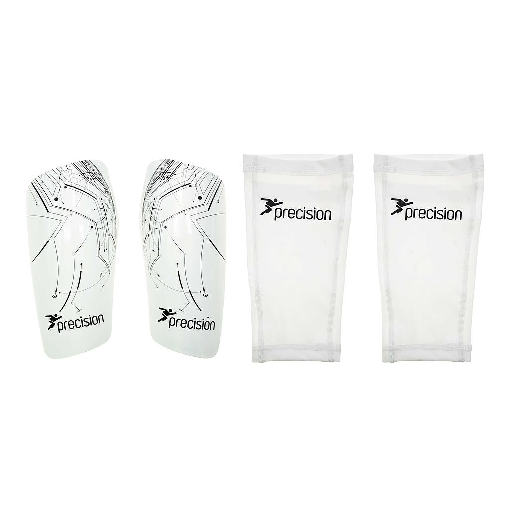 PRECISION : Pro Matrix Shinguards - White