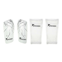 PRECISION : Pro Matrix Shinguards - White