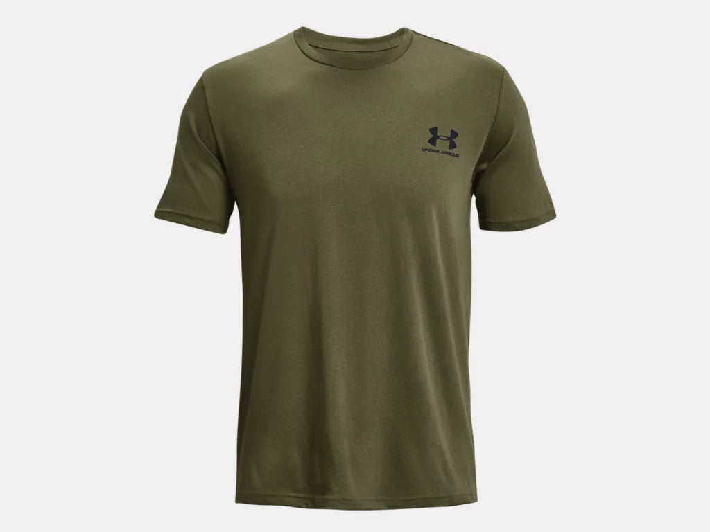 UNDER ARMOUR : Sportstyle Left Chest SS T-Shirt - Green