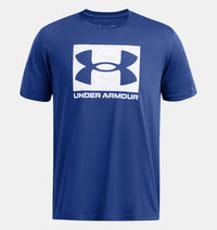 UNDER ARMOUR : ABC Camo Boxed Logo T-Shirt - Blue