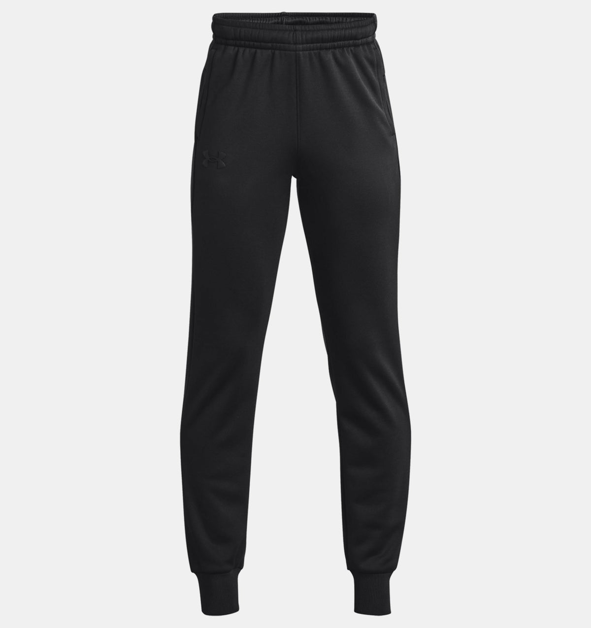 UNDER ARMOUR : Boys' Armour Fleece Joggers - Black