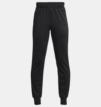 UNDER ARMOUR : Boys' Armour Fleece Joggers - Black