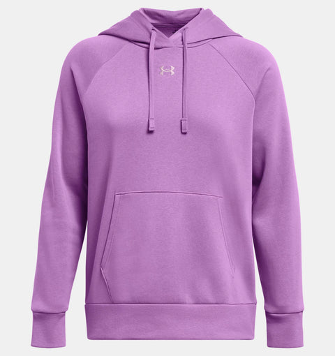 UNDER ARMOUR : Rival Fleece Hoodie - Purple