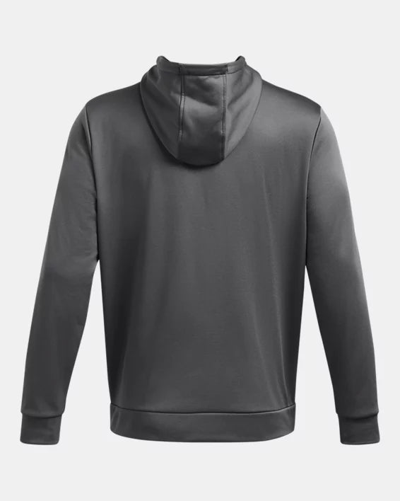 UNDER ARMOUR : Men's Armour Fleece Big Logo Hoodie - Grey