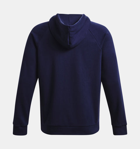 UNDER ARMOUR Men's UA Rival Fleece Logo Hoodie - Navy