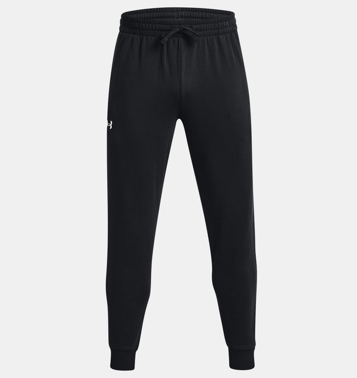 UNDER ARMOUR: Rival Fleece Joggers - Black