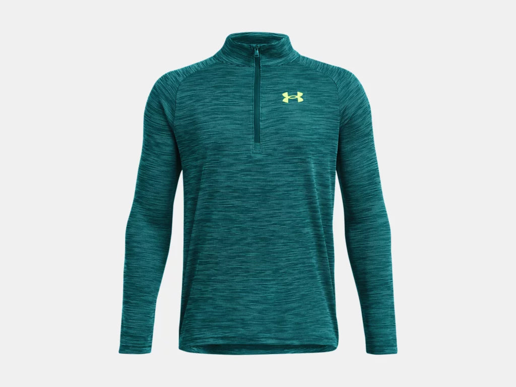 UNDER ARMOUR : Boys' Tech Textured ½ Zip