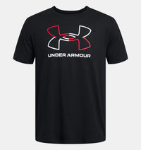 UNDER ARMOUR : Foundation SS T-Shirt - Black