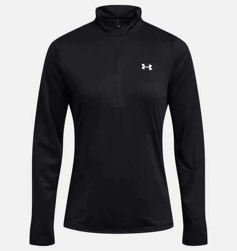 UNDER ARMOUR : Women's Tech Half Zip - Black