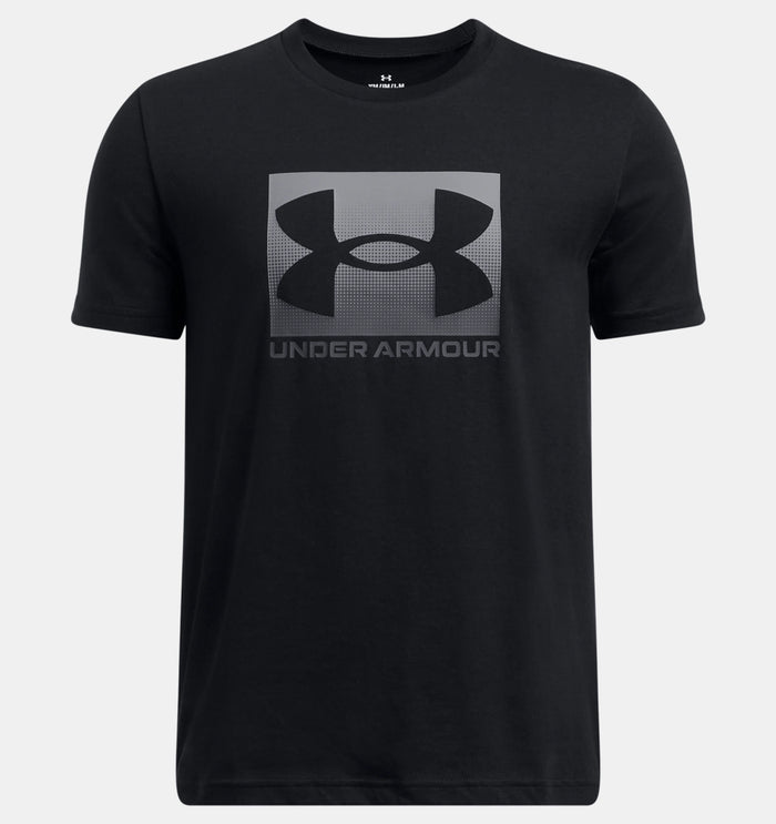 UNDER ARMOUR Boys' Boxed Sports Short Sleeve T-Shirt - Black