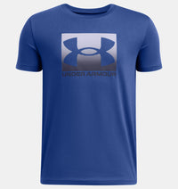 UNDER ARMOUR : Boys' Boxed Sports Short Sleeve T-Shirt - Blue