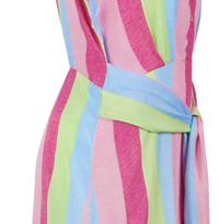 VILA JOY : Revo Multi Striped Midi Dress