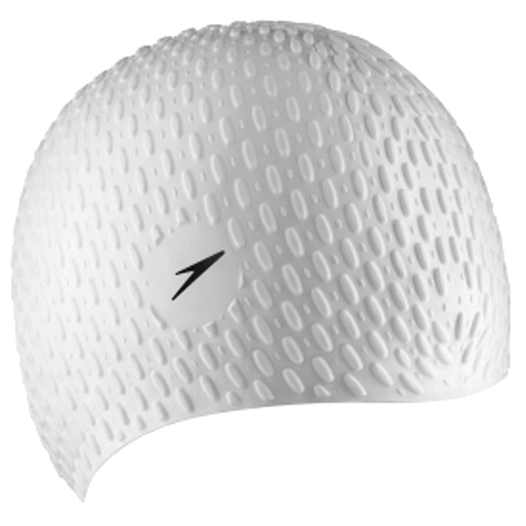 SPEEDO :  Bubble Cap - White