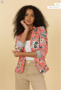 COPE CLOTHING : Flower Blazer